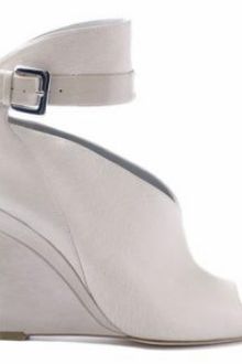 Camilla Skovgaard Peep-toe Strap Wedge - Lyst