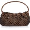 Sonia Rykiel Crystalembellished Leather Bag in Brown - Lyst