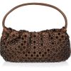 Sonia Rykiel Crystalembellished Leather Bag in Brown - Lyst