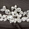Sonia Rykiel Crystalembellished Leather Bag in Gray - Lyst