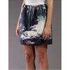 Carven Volcano Print Skirt in Blue (marine) - Lyst
