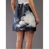 Carven Volcano Print Skirt in Blue (marine) - Lyst