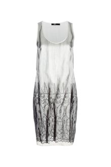 Markus Lupfer Sleeveless Vest Style Dress - Lyst