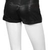 Chick With Guns Chick with Guns Fanni Leather Shorts in Black in Black - Lyst