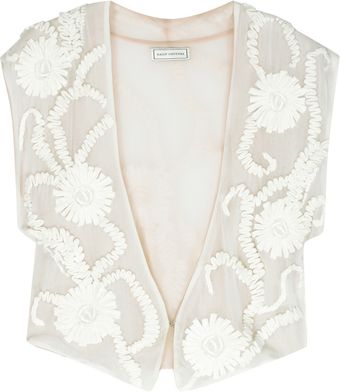 Day Birger Et Mikkelsen Whiteflower Embroidered Vest - Lyst