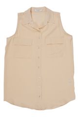 Equipment Signature Sleeveless Blouse