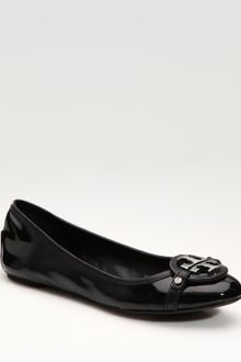 Tory Burch Patent Leather Ballet Flats - Lyst
