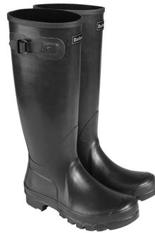 Barbour Mens Town And Country Wellington Boots Black - Lyst