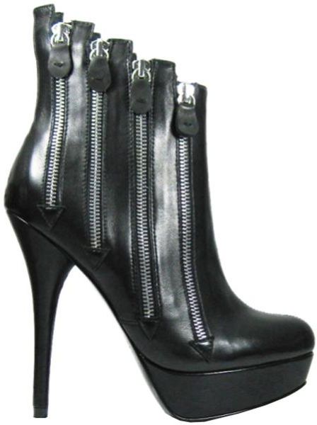 Diavolina Womens Olga Boot Black in Black - Lyst