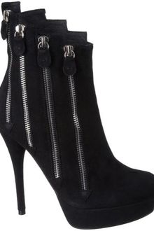 Diavolina Womens Olga Boot Black Suede - Lyst
