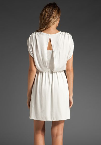 Halston Heritage Dress White