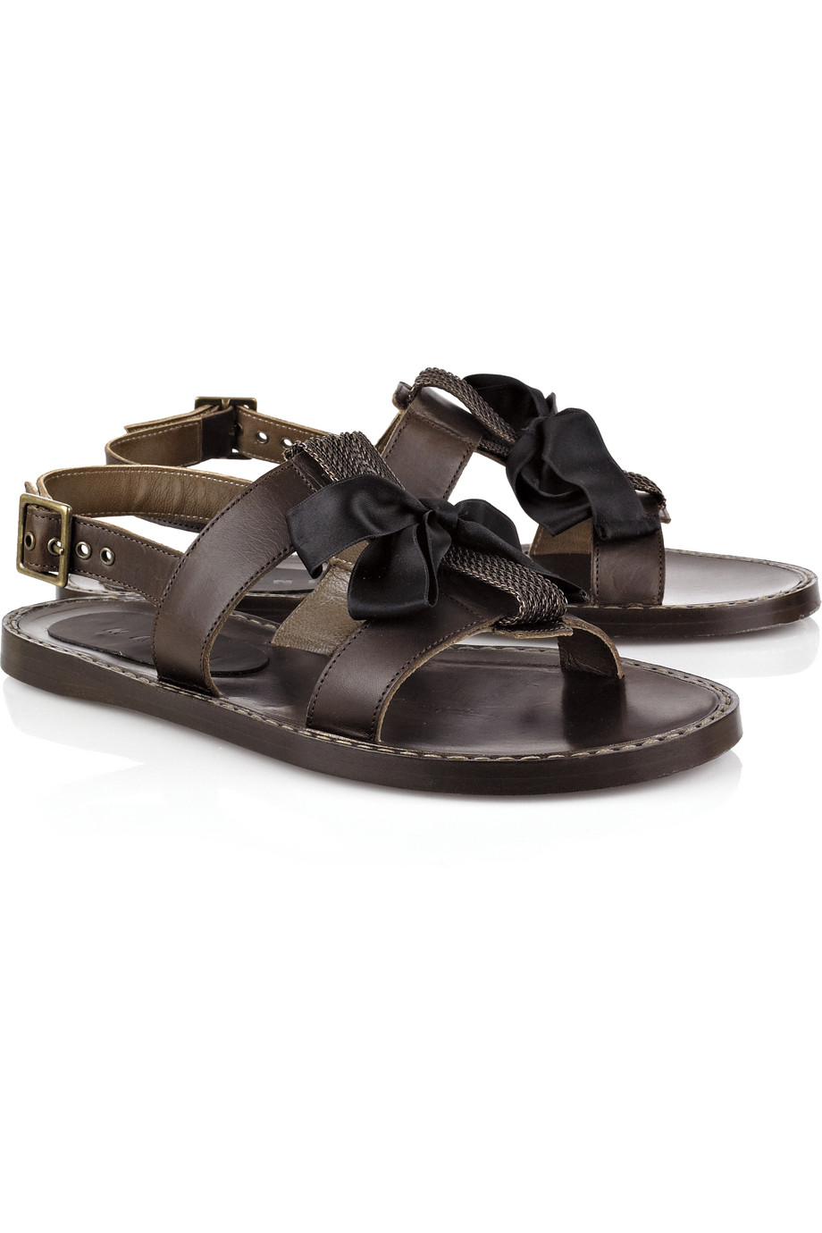 marni brown sandals