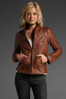 Soia & Kyo Carey Leather Jacket - Lyst