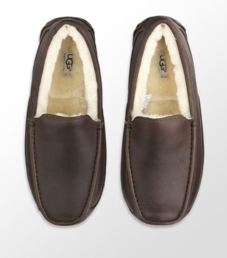 ugg ascot faux fur driver loafer