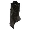 Ann Demeulemeester Sleeveless Top in Black - Lyst