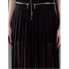 Givenchy Pleated Maxi Skirt in Black - Lyst
