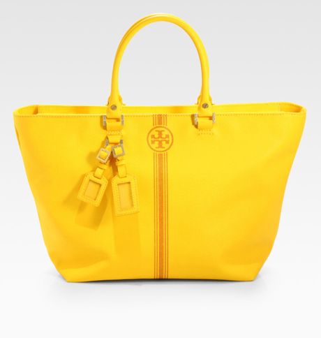 tory burch purse yellow