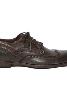 Alexander McQueen Leather Brogues - Lyst