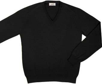 Hermes V-neck Sweater - Lyst