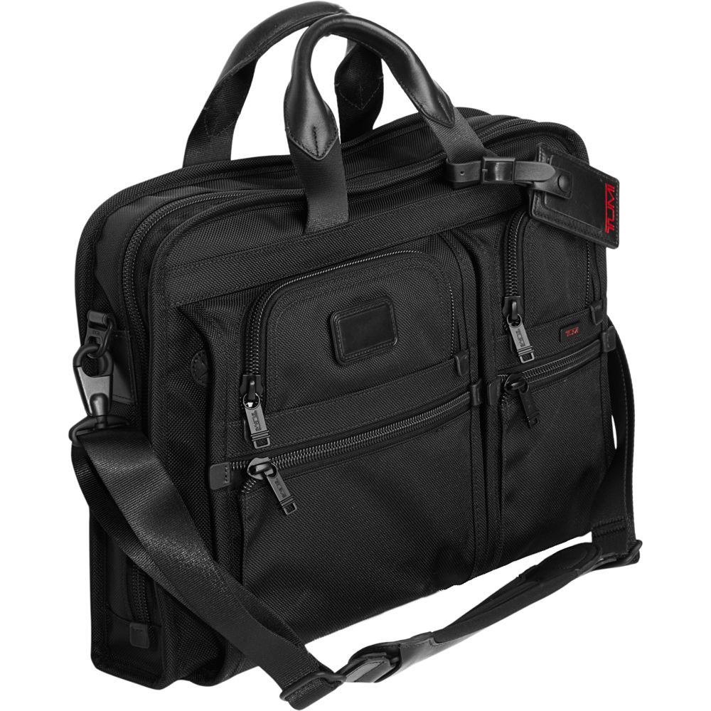 Tumi Alpha Compact Large Screen Laptop Brief in Black for Men Lyst