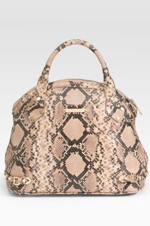 Rebecca Minkoff Collette Snake-embossed Leather Tote - Lyst