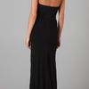 Zac Posen Stretchjersey Strapless Gown in Black - Lyst