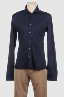 G.v. Conte Long Sleeve Shirt - Lyst