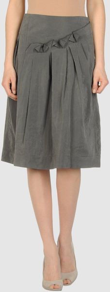 Icons 3/4 Length Skirt - Lyst