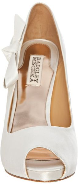 white mesh pumps