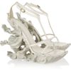 Alexander Mcqueen Sculpted Resin and Leather Sandals in Beige (cream) - Lyst