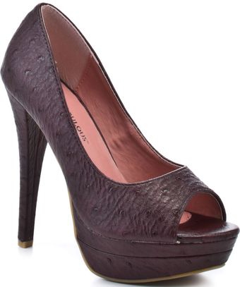 Justfabulous Elise Pump - Brown - Lyst