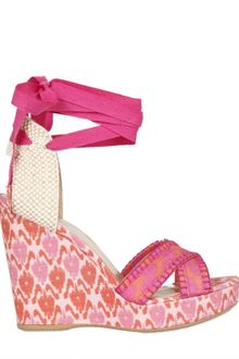 Theodora & Callum 120 Mm Biarritz Song Holiday Wedges - Lyst