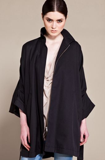 Fifth Avenue Shoe Repair Upside Down Coat in Black - Lyst