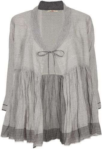 Péro Striped Cardigan - Lyst