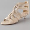 Boutique 9 Too Pretty Kitten Heel Sandals in Beige (grey) - Lyst