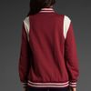 See By Chloé Varsity Jacket in Red - Lyst