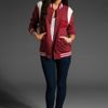 See By Chloé Varsity Jacket in Red - Lyst