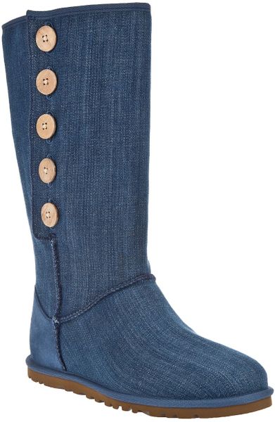 denim ugg slippers