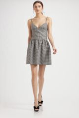 Valentino Houndstooth Check Dress
