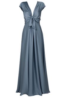 Eastland Cap Sleeve Bow Front Gown - Lyst
