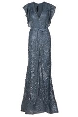 Eastland Cascade Sleeve Gown