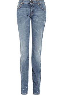 McQ by Alexander McQueen Mid-rise Straight-leg Jeans - Lyst