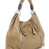 Michael Kors Tonne Leather Hobo, Hemp in Beige - Lyst