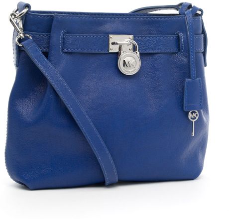 Michael Kors Michael Hamilton Medium Messenger Cobalt in Blue (cobalt) - Lyst