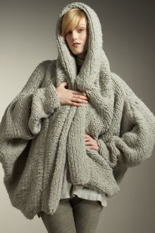 Donna Karan New York Chunky-knit Sweater - Lyst