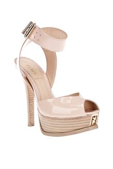 Fendi Platform Sandal - Lyst