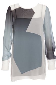 Jonathan Saunders Curzon Blouse - Lyst