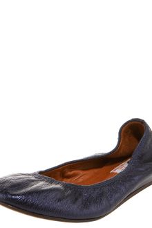 Lanvin Metallic Classic Ballerina - Lyst