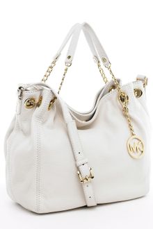 Michael Kors Michael Jet Set Medium Tote Vanilla - Lyst