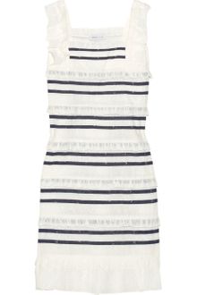 See By Chloé Broderie Anglaise Cotton Dress - Lyst